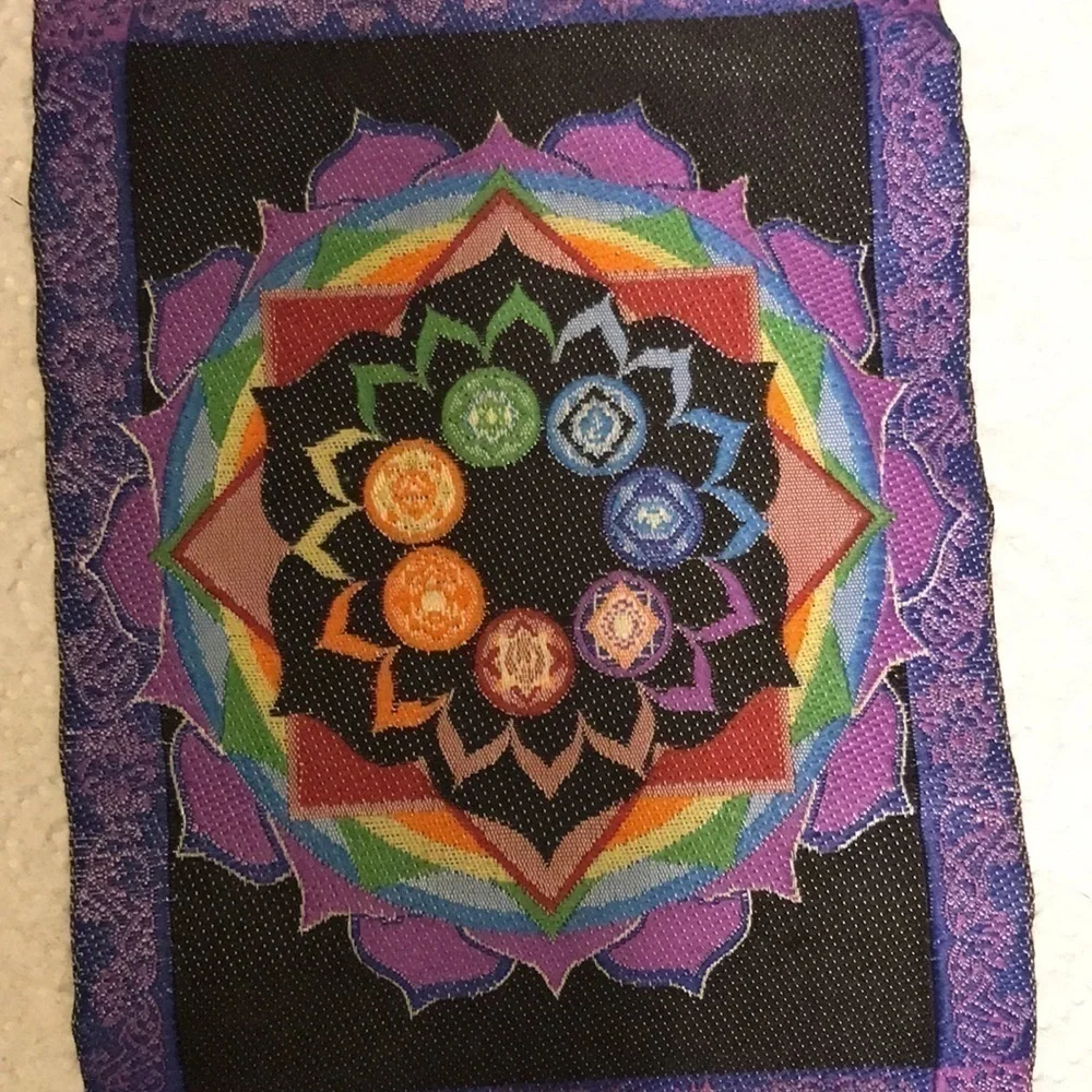 Chakra inspired mini wall hanging